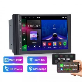 2DIN CAR PLAYER A6 CARPLAY ANDROID UNIVERSAL (v2)