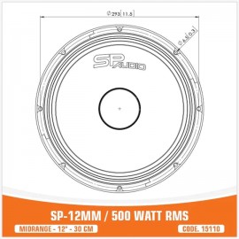 SP-12MM / 500W RMS