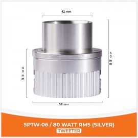 SPTW-06 / 80 WATT RMS(SILVER)