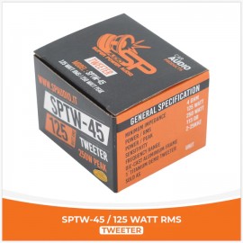 SPTW-45 / 125 WATT RMS