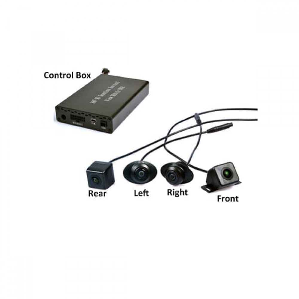 360 Degrees Car DVR Camera System HD