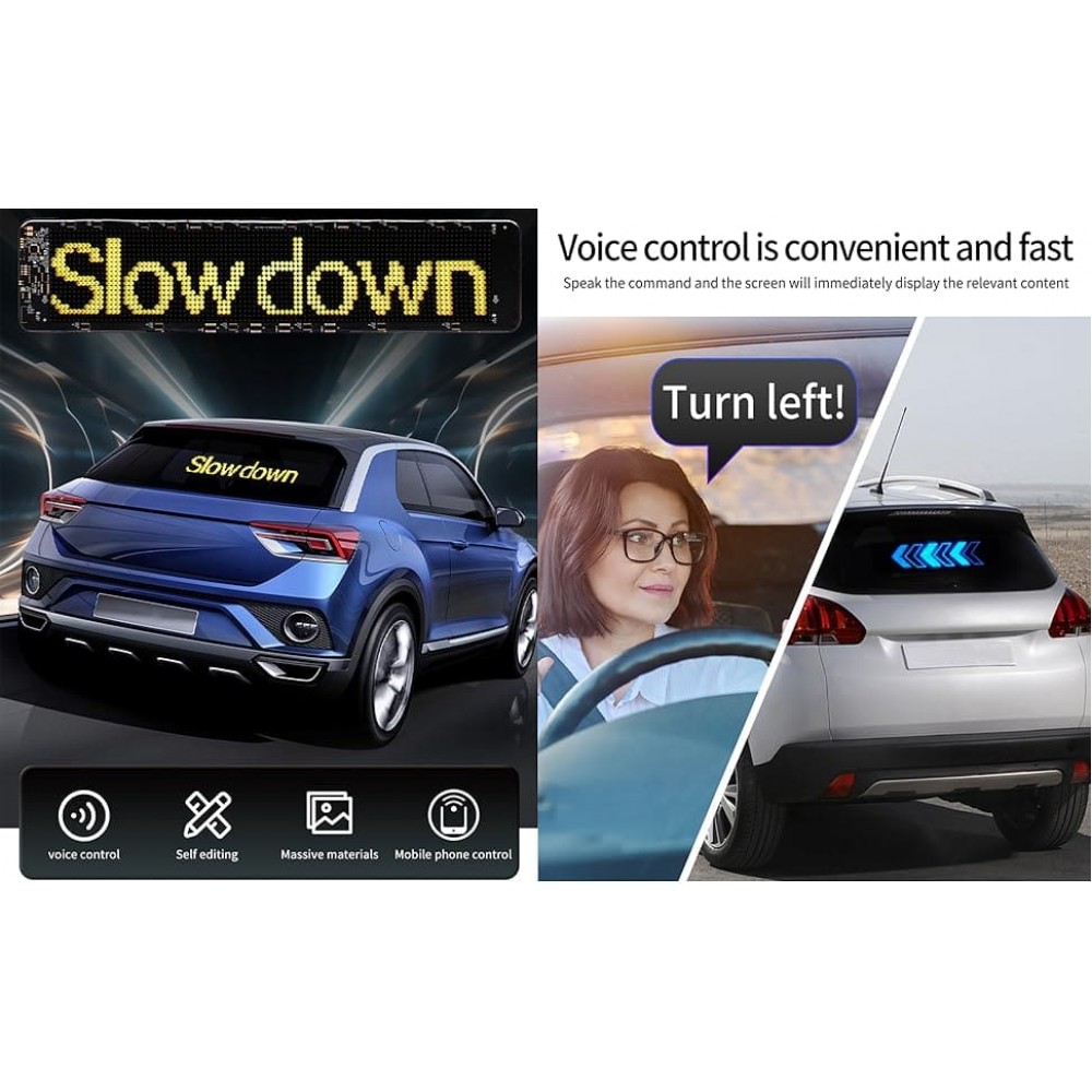 Автомобильный светодиодный дисплей K7