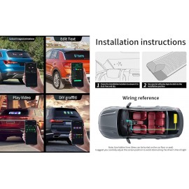 Автомобильный светодиодный дисплей K7