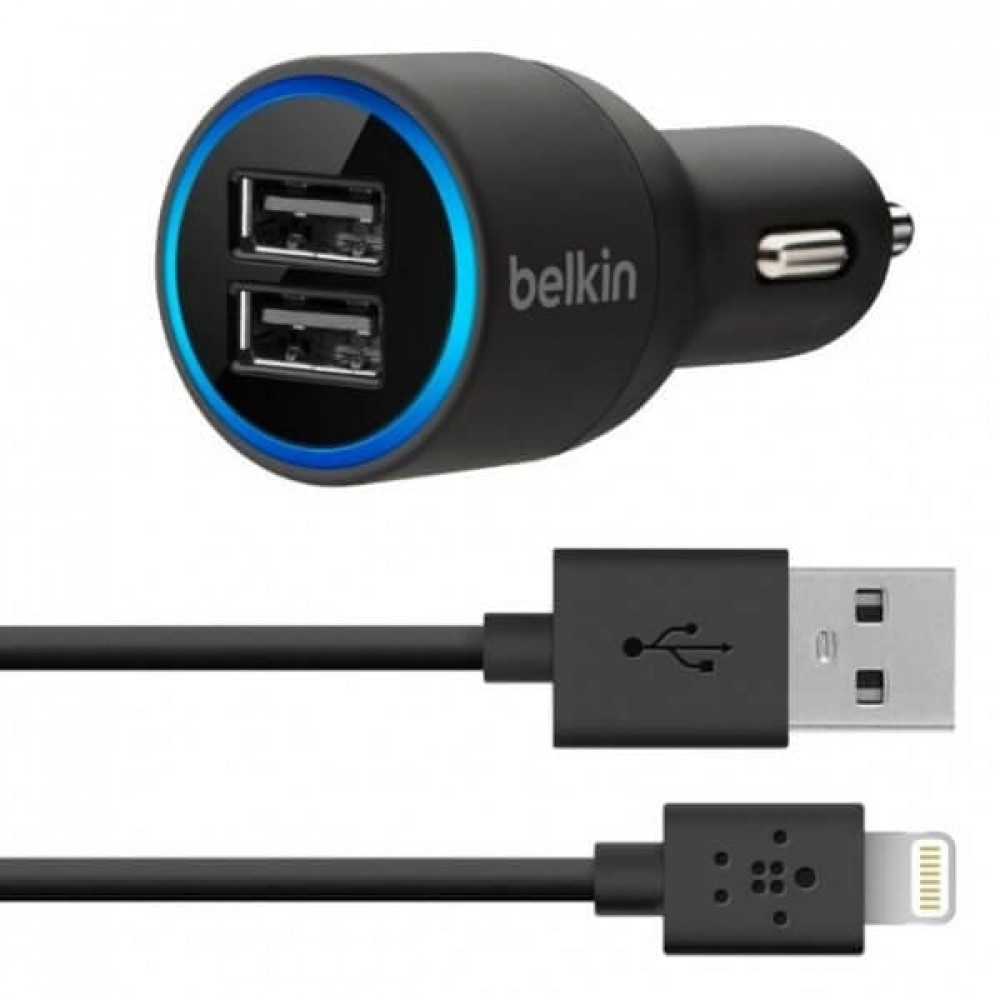 Belkin 2 in 1 (2 USB / 3.1А) iPhone 4G