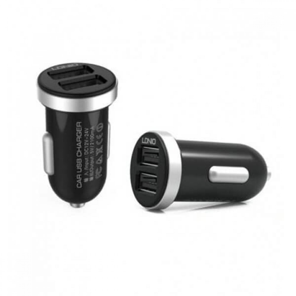 LDNIO DL-C22 (2USB/2.1A) Без кабеля (C22)