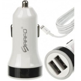 SAAFO 2in1 2USB/2.4A lightning