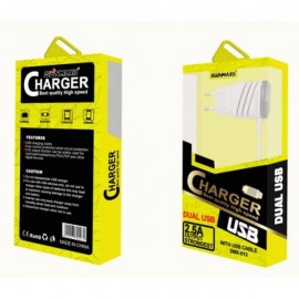 SENMAXU 2в1 Micro SMX-013 (2 USB/2.5A)