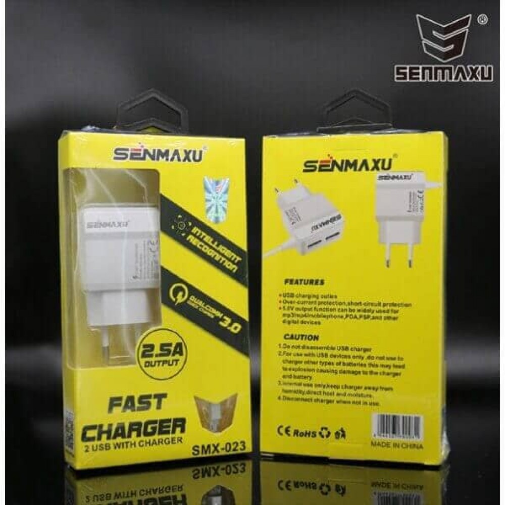 SENMAXU 2в1 Micro SMX-023 (2 USB/2.5 A)