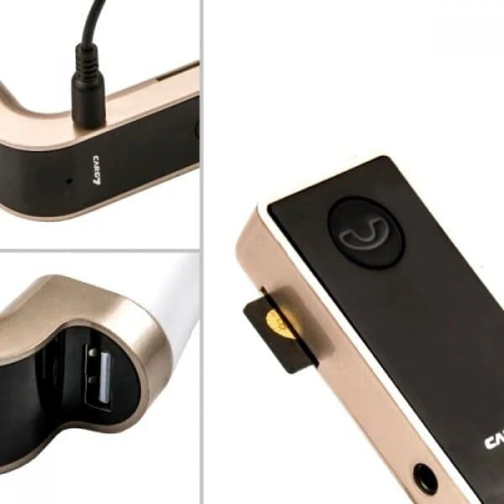 ФМ модулятор с Bluetooth USB MP3 CAR G7