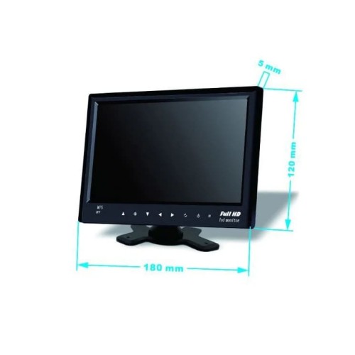 Монитор для камеры заднего вида 7" USB/TF/MP5