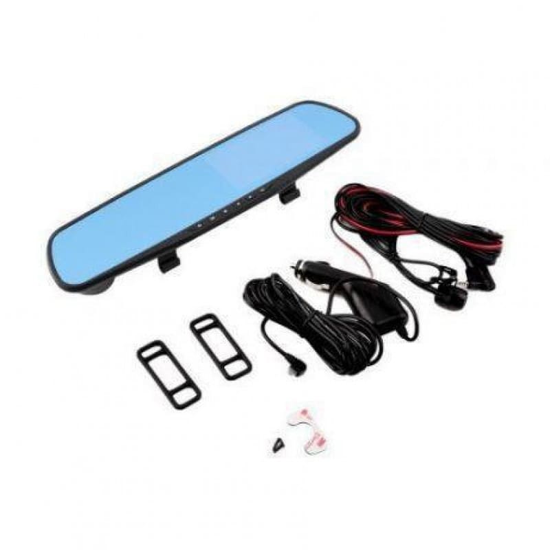 Зеркало видеорегистратор 1433 (камера - FHD, монитор - 4,3") - 2 камеры