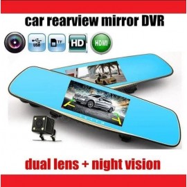 Зеркало видеорегистратор D35 (Android) 1/8 (LCD 7", GPS)