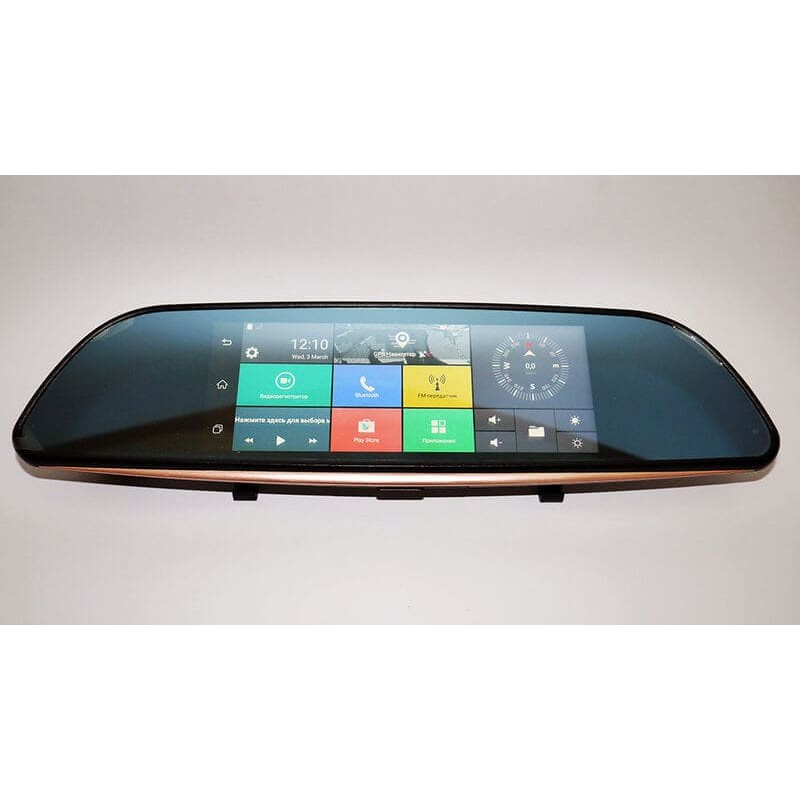 D35 Зеркало регистратор, 7" сенсор, 2 камеры