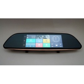 D35 Зеркало регистратор, 7" сенсор, 2 камеры