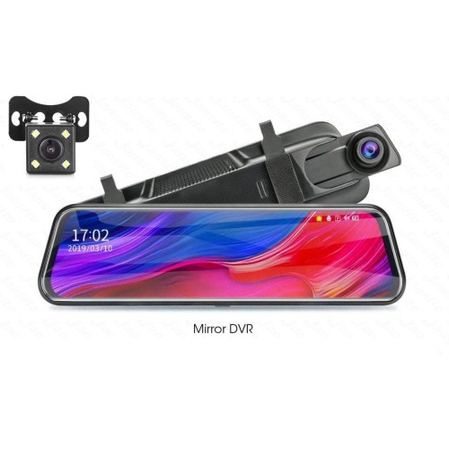 Зеркала с видеорегистратор L1027 / 2 кам. (9.66")