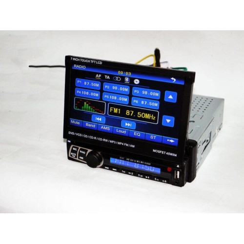 1din магнитола Pioneer PI-900 + Камера заднего вида