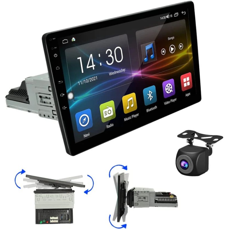 1DIN CAR PLAYER Q8 10-inch 2/64 ANDROID