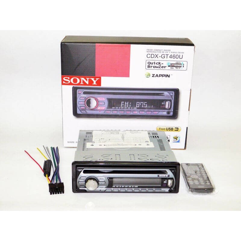 Sony CDX-GT460U DVD Автомагнитола USB+Sd+MMC