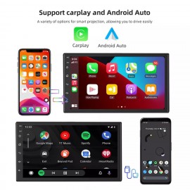 2DIN CAR PLAYER A18 QLED ANDROID UNIVERSAL (v3)