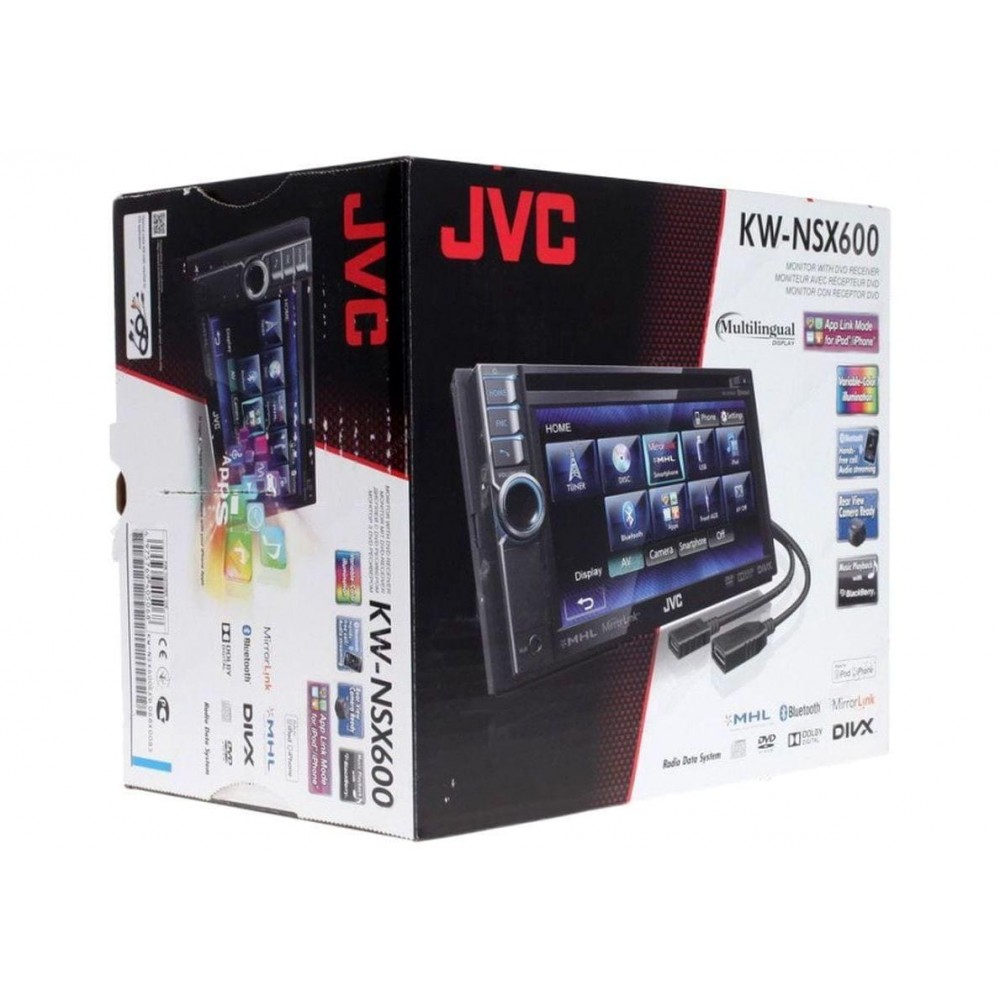 Автомагнитола 2DIN JVC KW-NSX600EE