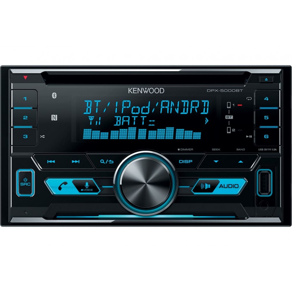 Автомагнитола 2DIN Kenwood DPX-5000BT