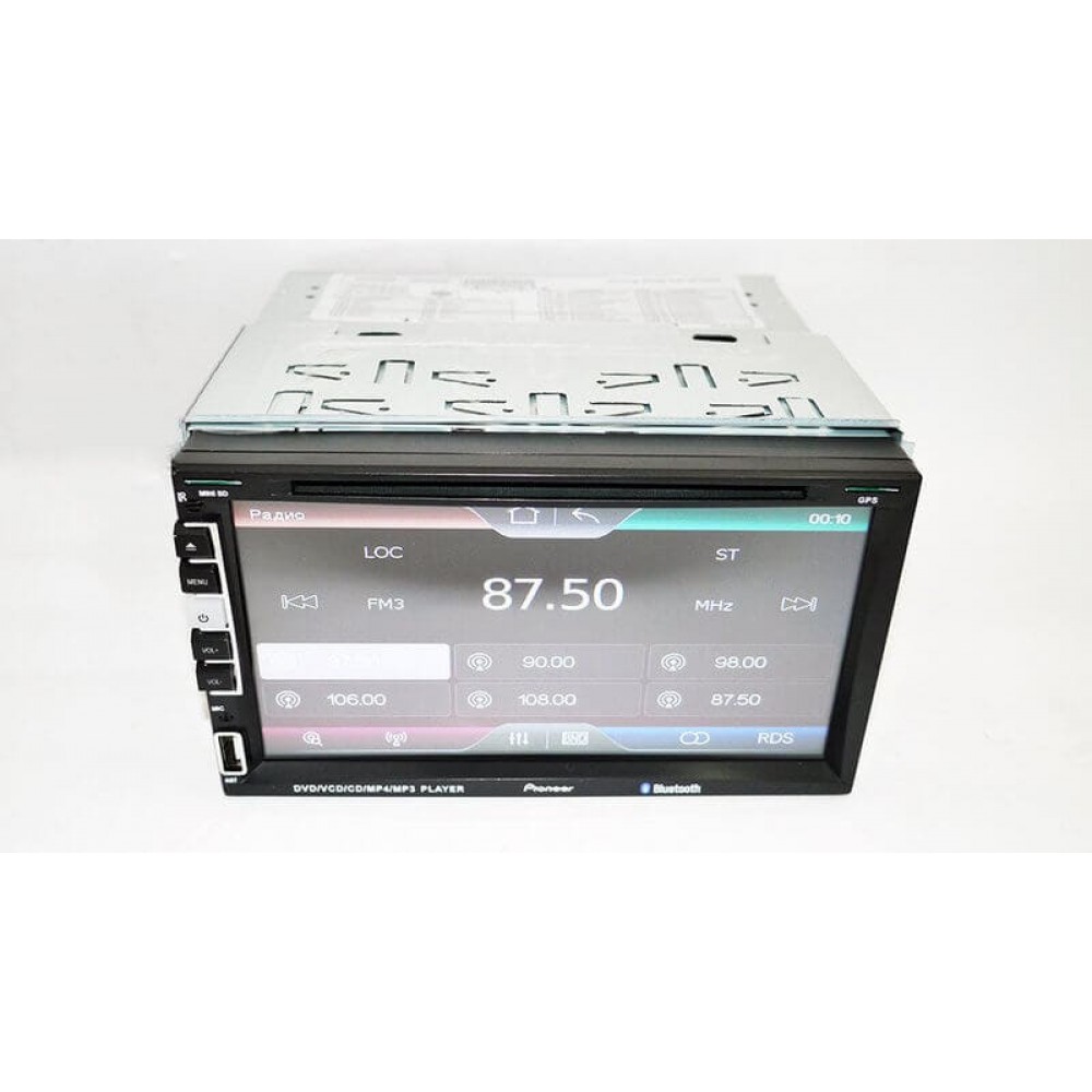 Автомагнитола 2DIN Pioneer PI-803 GPS 7-дюймовый Экран  GPS-MP3-DVD-TV/FM-тюнер