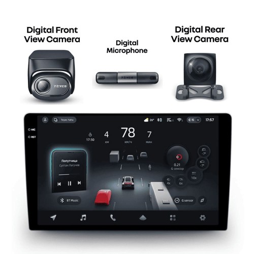 ШТАТНАЯ МАГНИТОЛА Teyes CC4 PRO 2k 12/256