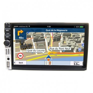 Universal Car Dvd Player 7 Inch Touch Screen