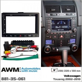 Штатная магнитола 061-MD: 9-inch для VOLKSWAGEN TOUAREG 2002-2010 - A10D