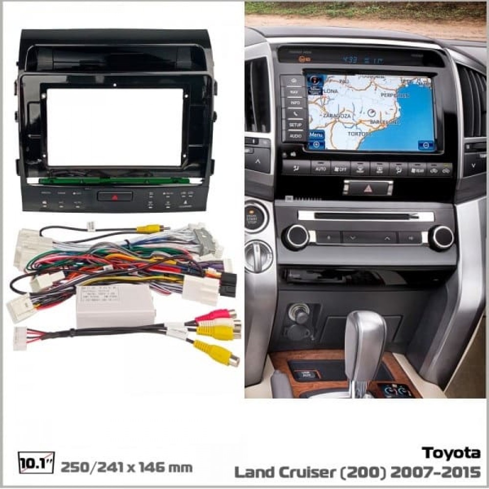 Штатная магнитола 077-MD: 10.1-inch для TOYOTA LAND CRUISER (200) 2007-2015 - A10D