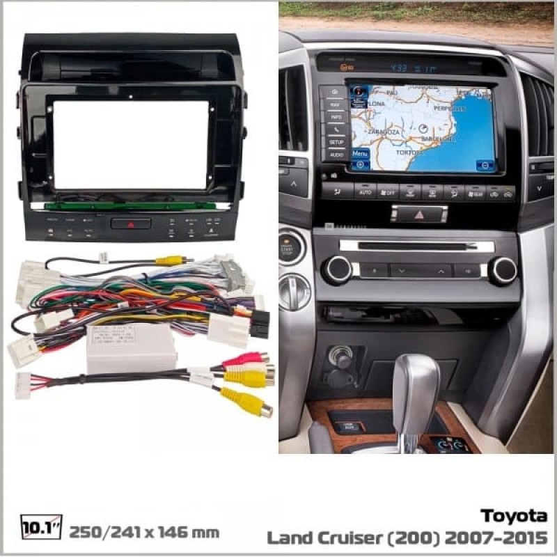 Штатная магнитола 077-MD: 10.1-inch для TOYOTA LAND CRUISER (200) 2007-2015 - A7
