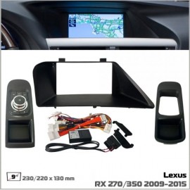 Штатная магнитола 103-MD: 9-inch для LEXUS RX 270/350 2009-2015 - G9