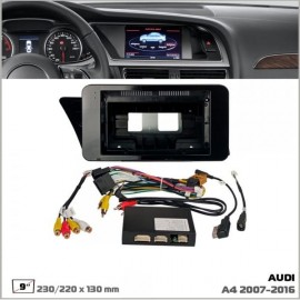 Штатная магнитола 104-MD: 9-inch для AUDI A4 B8 2007-2016 - A18