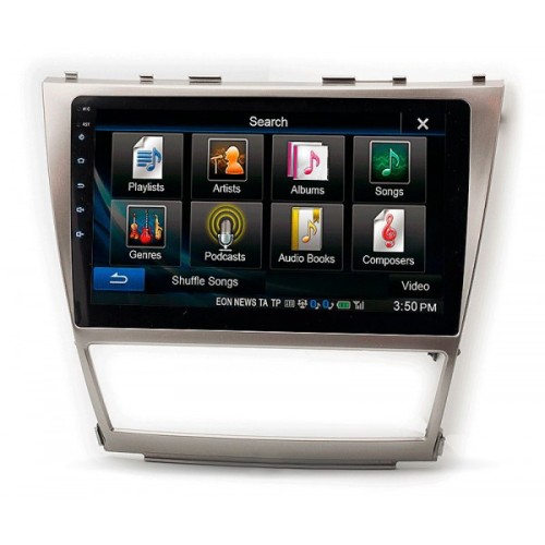 Штатная магнитола 22-001: 10.1-inch для TOYOTA CAMRY, AURION 2006-2011 - A7