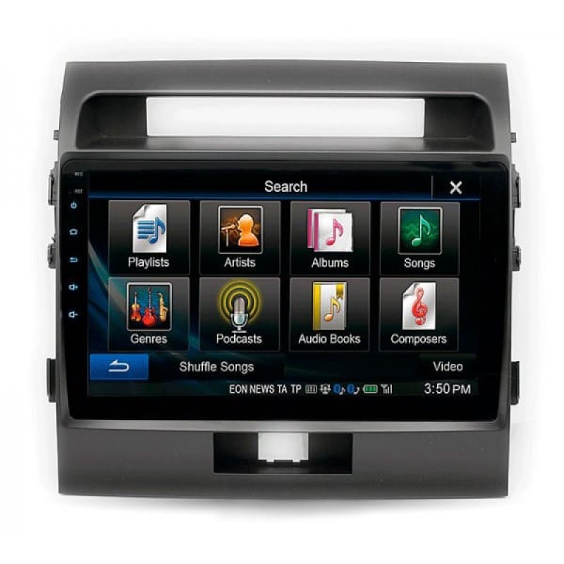 Штатная магнитола 22-010: 10.1-inch для TOYOTA LAND CRUISER (200) 2007-2015 - A10D