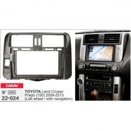 Штатная магнитола 22-024: 9-inch для TOYOTA LAND CRUISER PRADO (150) 2009-2013 - A10D