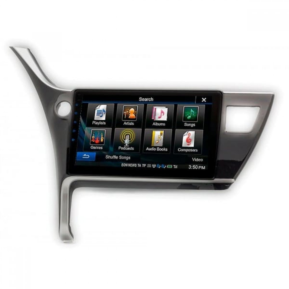 Штатная магнитола 22-027: 10.1-inch для TOYOTA AURIS, COROLLA (E170) 2017-2019 - A10D