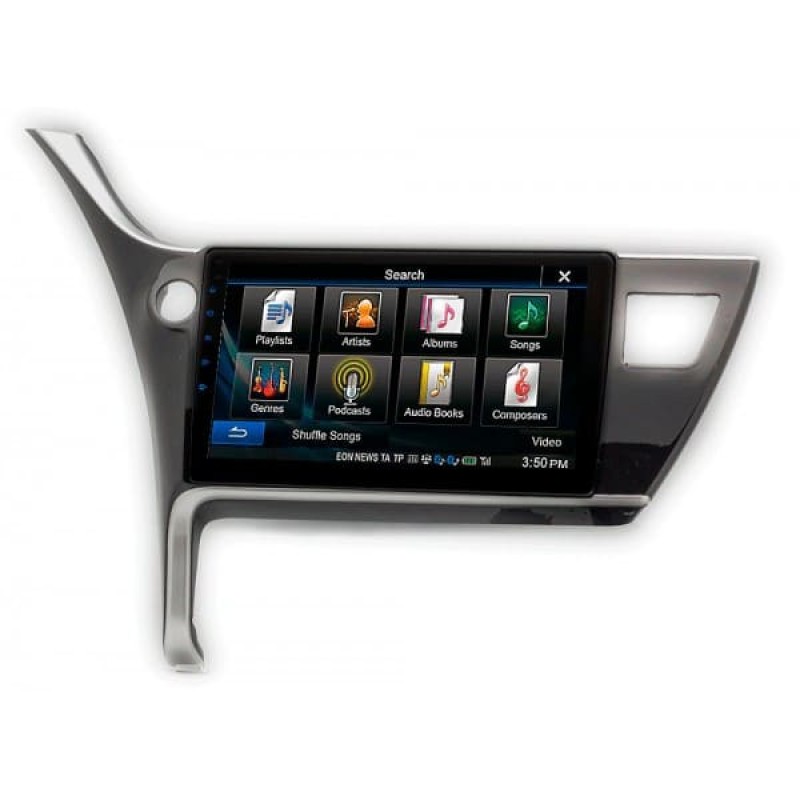 Штатная магнитола 22-027: 10.1-inch для TOYOTA AURIS, COROLLA (E170) 2017-2019 - A7