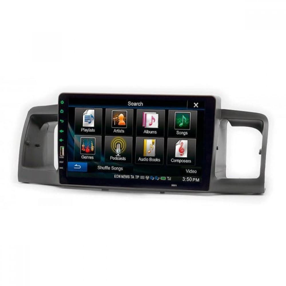 Штатная магнитола 22-038: 9-inch для TOYOTA COROLLA 2001-2006 - A10D Штатная магнитола 22-038: 9-inch для TOYOTA COROLLA 2001-2006 - A10D
