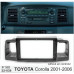Штатная магнитола 22-038: 9-inch для TOYOTA COROLLA 2001-2006 - A7