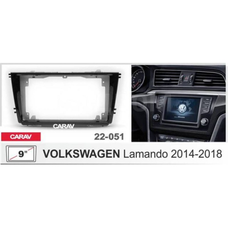 Штатная магнитола 22-051: 9-inch для VOLKSWAGEN LAMANDO 2014-2018 - A7