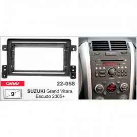 Штатная магнитола 22-058: 9-inch для SUZUKI GRAND VITARA, ESCUDO 2005-2017 - A10D
