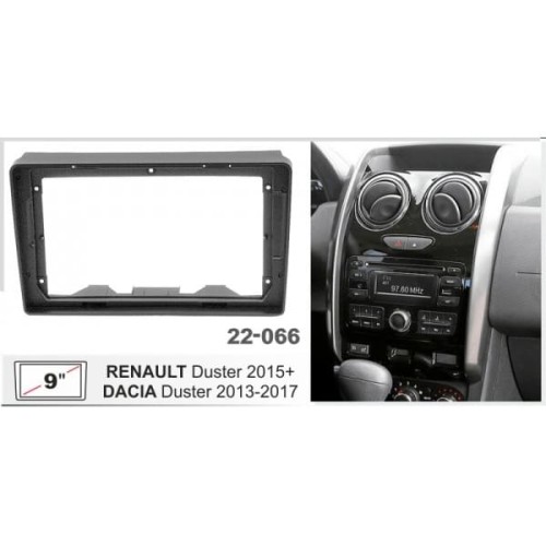 Штатная магнитола 22-066: 9-inch для DACIA DUSTER 2013-2017 - A7