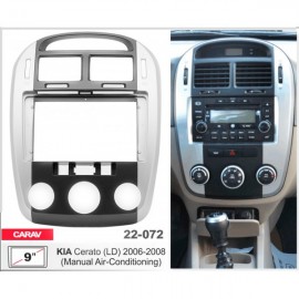 Штатная магнитола 22-072: 9-inch для KIA CERATO 2006-2008 - A10D