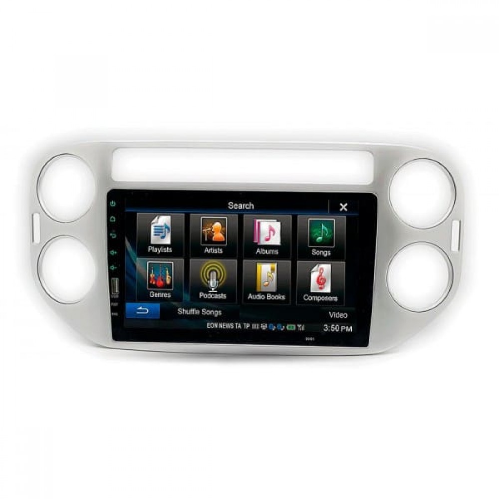 Штатная магнитола 22-080: 9-inch для VOLKSWAGEN TIGUAN 2007-2016, GOLF PLUS 2005-2014 - A10D