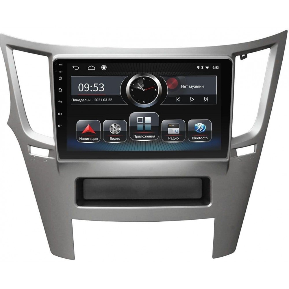 Штатная магнитола 22-096: 9-inch для SUBARU LEGACY, OUTBACK 2009-2014 - Q9