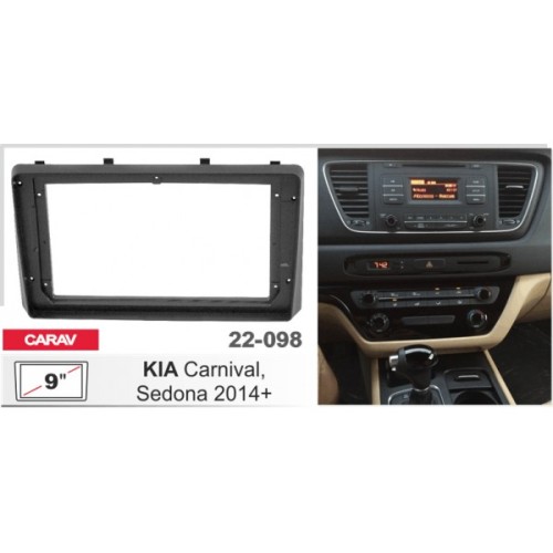 Штатная магнитола 22-098: 9-inch для KIA CARNIVAL, SEDONA 2014-2021 - X7