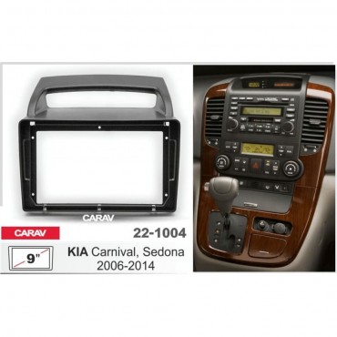 Штатная магнитола 22-1004: 9-inch для KIA CARNIVAL (VQ) 2006-2014 - A18