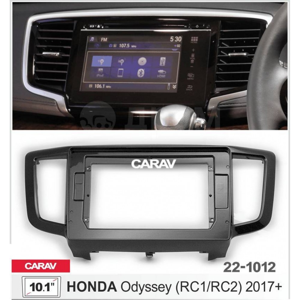 Штатная магнитола 22-1012: 10.1-inch для HONDA ODYSSEY (RC1/RC2) 2017-2021 - A6