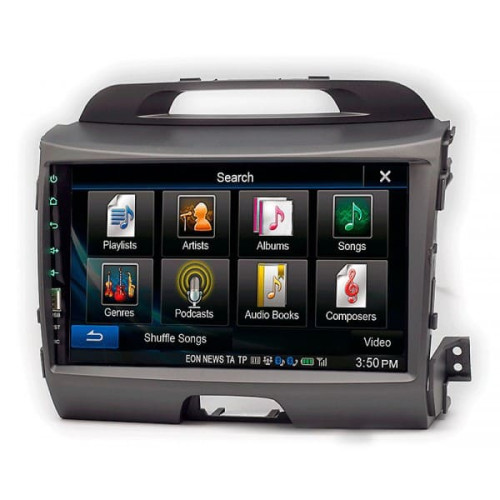 Штатная магнитола 22-104: 9-inch для KIA SPORTAGE (SL) 2010-2016 - A7